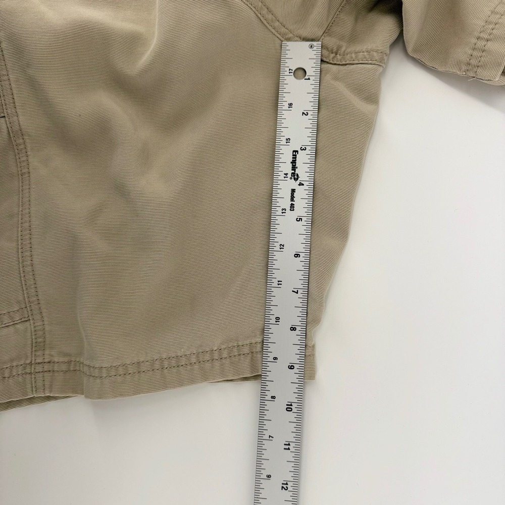 Tommy Bahama Relax Cargo Shorts Tencel Cotton Utility Khaki Tan 35 Mens - Picture 9 of 9